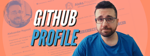 Easiest way to set up your GitHub profile page | Aleks Popovic ...